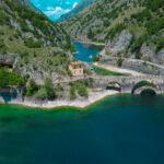 lago di san domenico abruzzo valle del sagittario