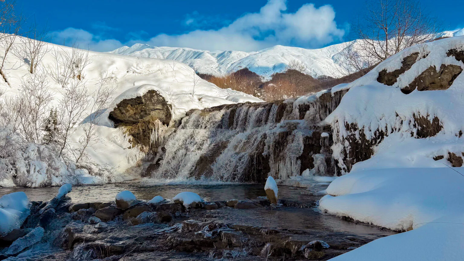 Cascata del Rivotico Campotosto Abruzzo