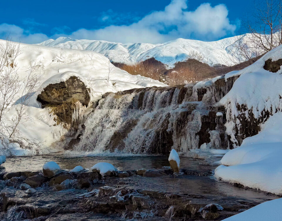 Cascata del Rivotico Campotosto Abruzzo