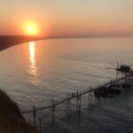 Punta aderci tramonto abruzzo