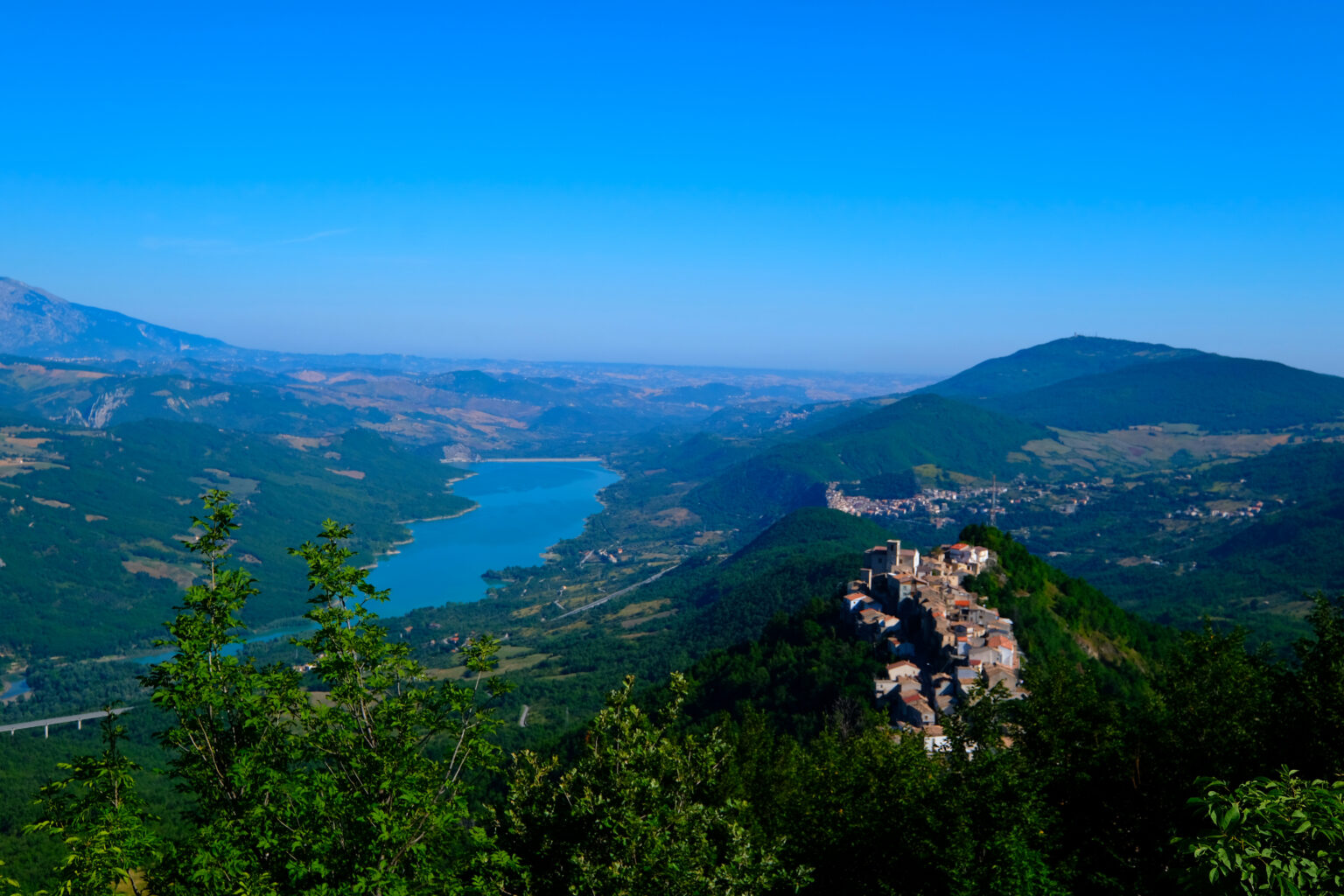 lago di bomba, Abruzzo