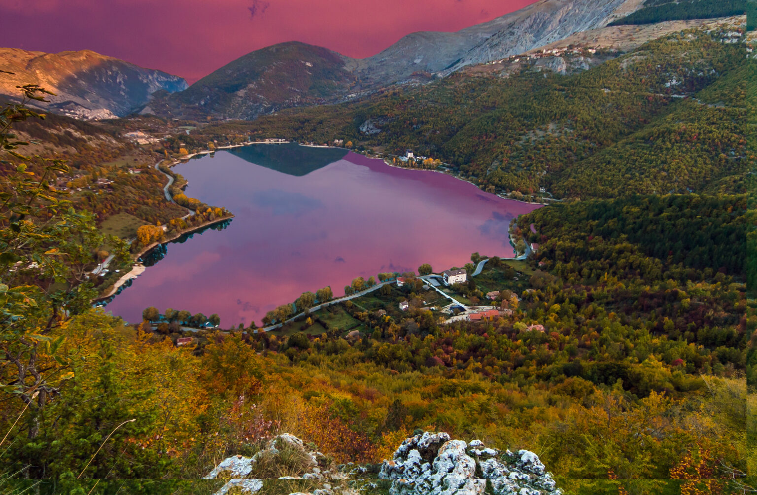 lago di scanno , Abruzzo