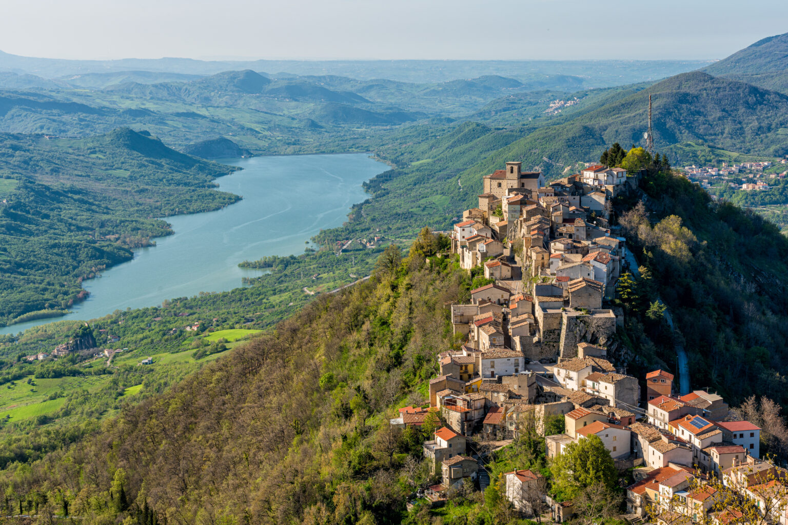 lago di bomba, Abruzzo