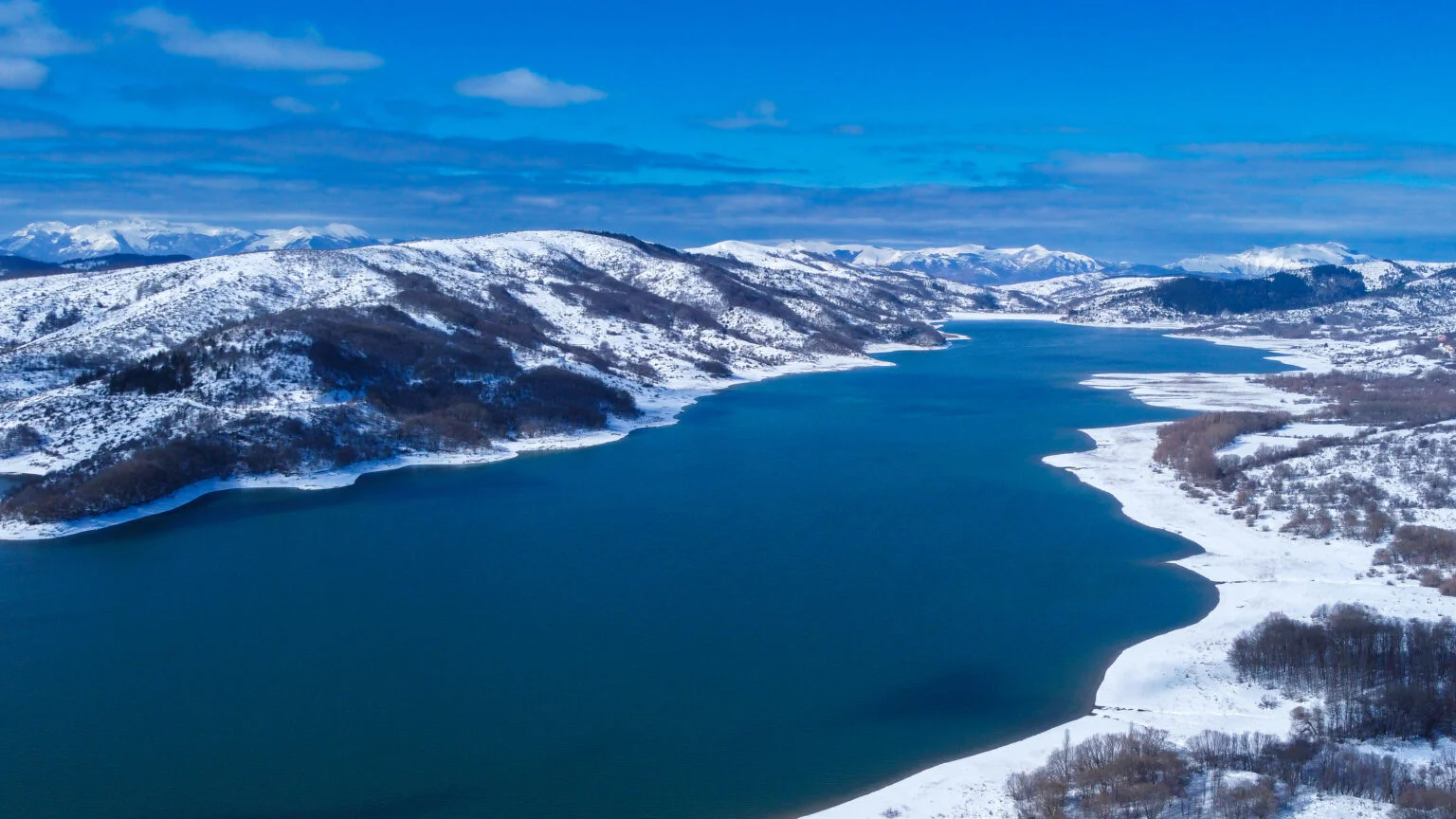 Lago di Campotosto, Abruzzo
